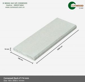 Conwood Deck 4″/14mm