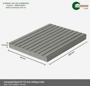 Conwood Deck 6″/14mm Chống Trượt