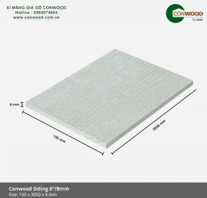Conwood Siding 6″/8mm